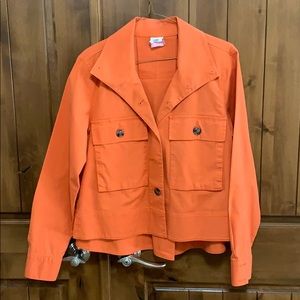 Orange jacket